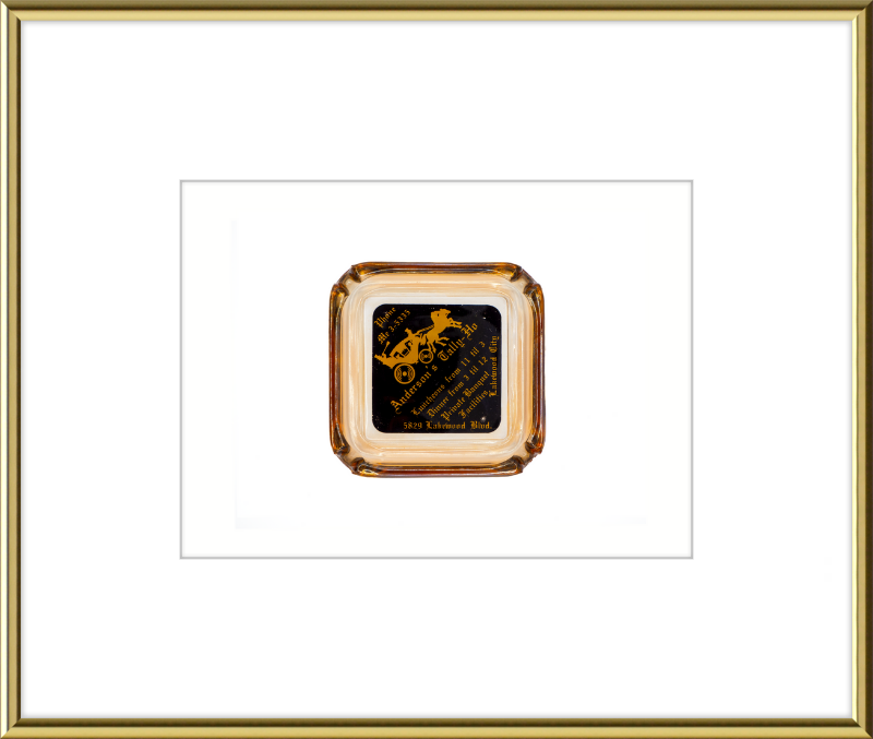 Anderson's Tally-Ho Ashtray Wall Art