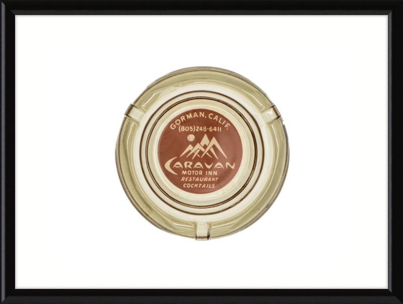 Caravan Motor Inn Ashtray Wall Art