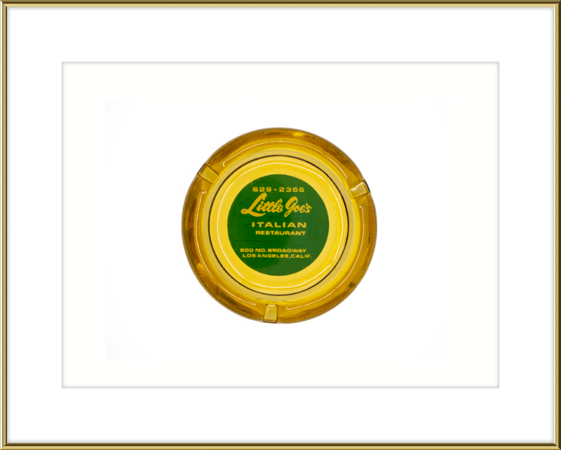 Little Joe's Italian Restaurant Ashtray Wall Art