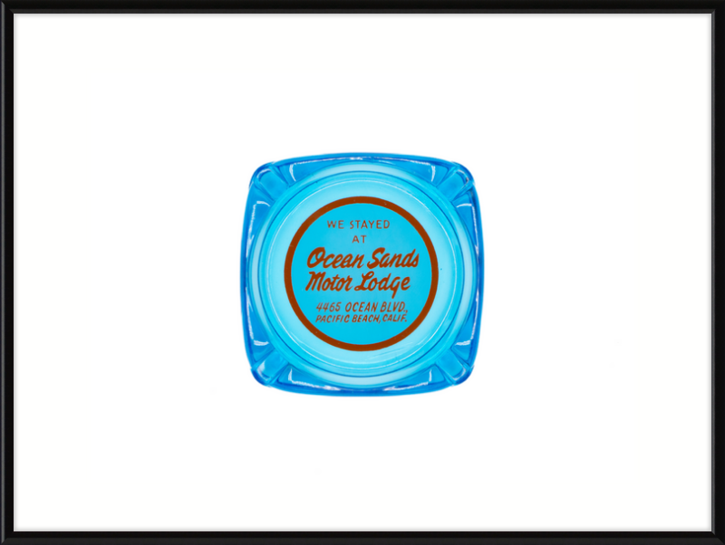 Ocean Sands Motor Lodge Ashtray Wall Art