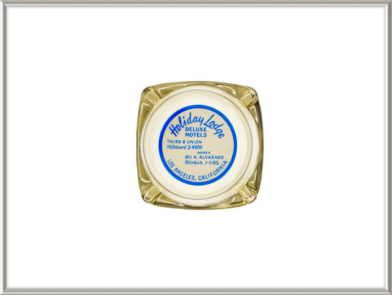 Holiday Lodge Deluxe Motels Ashtray Wall Art