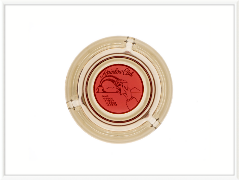 Rainbow Club Ashtray Wall Art