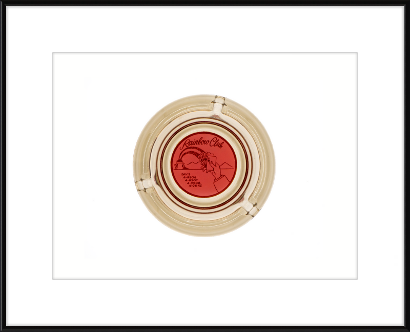 Rainbow Club Ashtray Wall Art