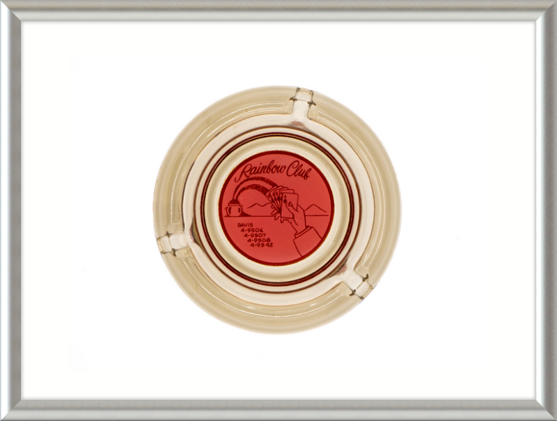 Rainbow Club Ashtray Wall Art