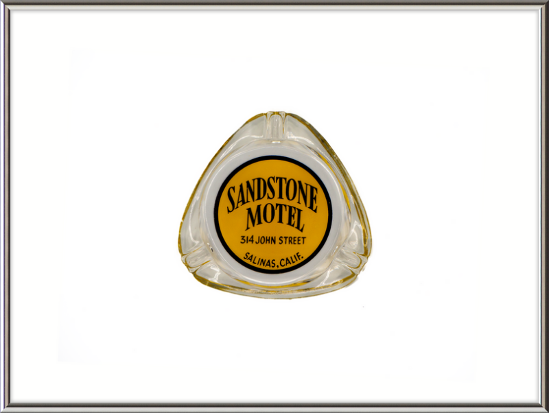Sandstone Motel Ashtray Wall Art