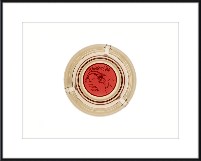 Rainbow Club Ashtray Wall Art