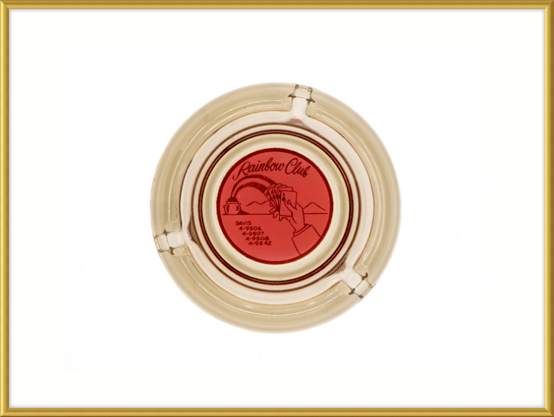 Rainbow Club Ashtray Wall Art