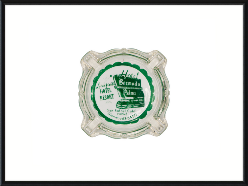 Hotel Bermuda Palms Ashtray Wall Art