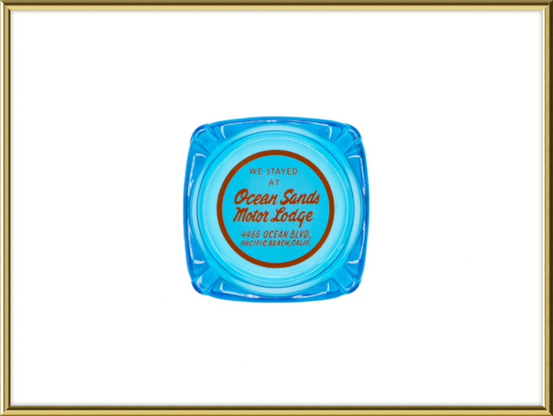 Ocean Sands Motor Lodge Ashtray Wall Art