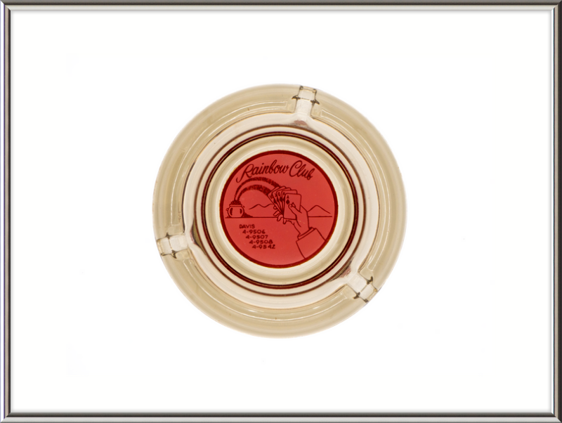 Rainbow Club Ashtray Wall Art