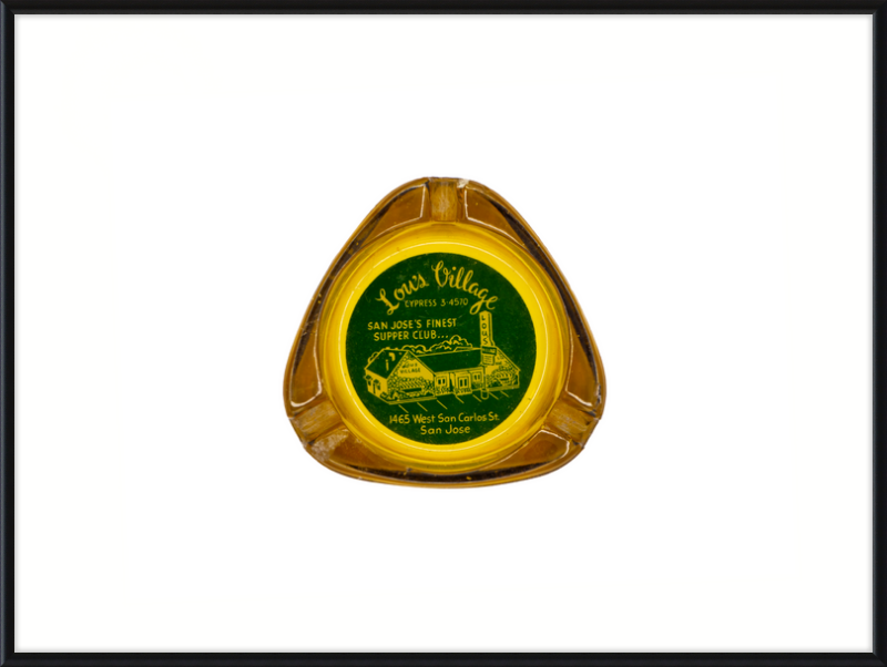 Lou's Village Ashtray Wall Art