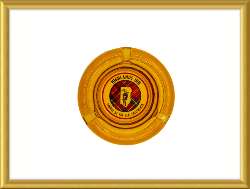 Highlands Inn Ashtray Wall Art