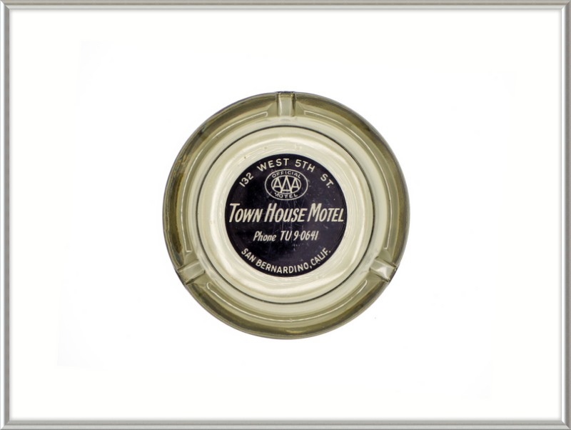 Town House Motel Ashtray Wall Art