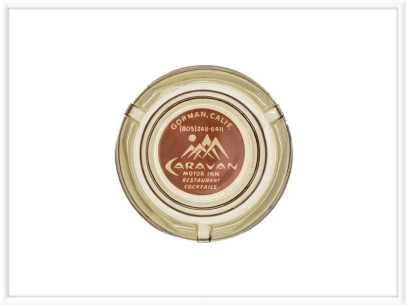 Caravan Motor Inn Ashtray Wall Art
