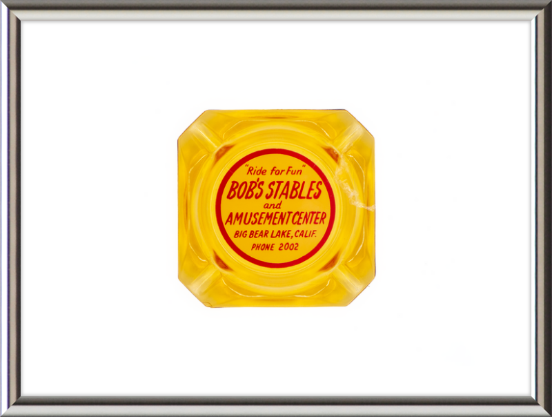 Bob's Stables and Amusement Center Ashtray Wall Art
