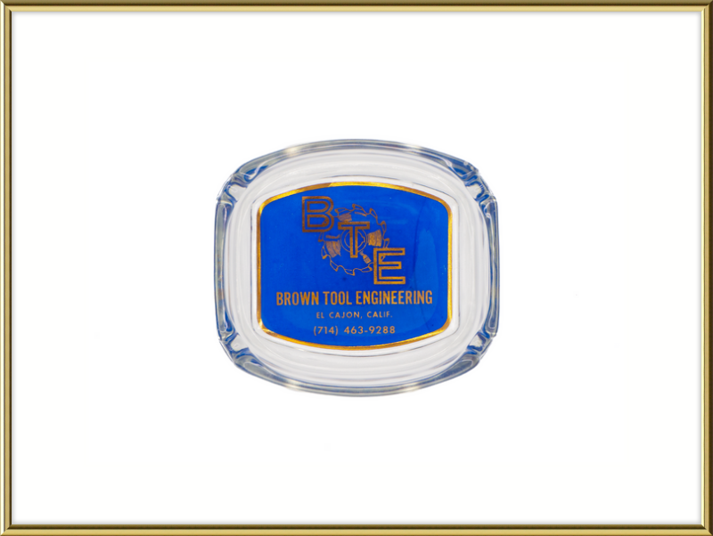 Brown Tool Engineering Ashtray Wall Art