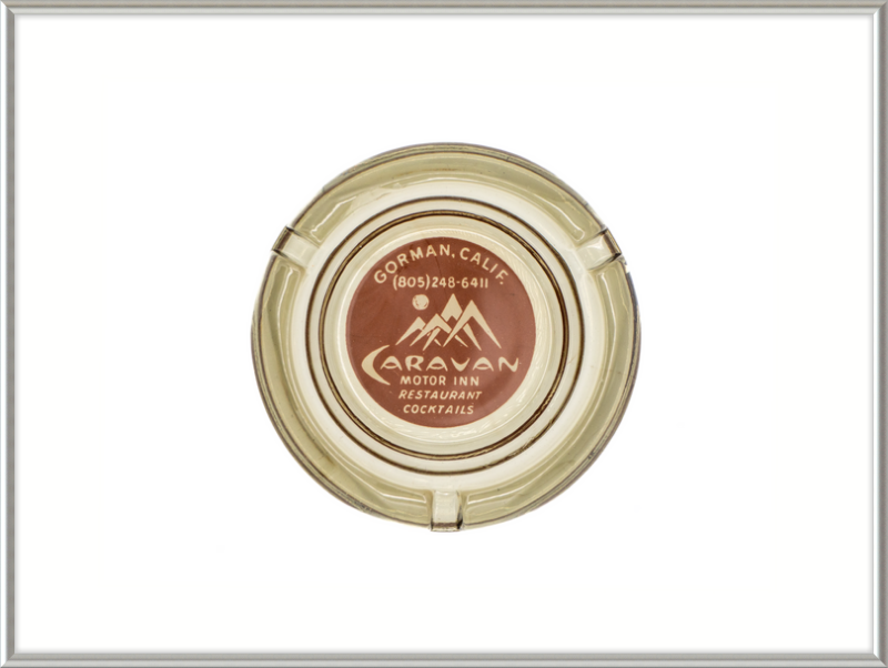 Caravan Motor Inn Ashtray Wall Art