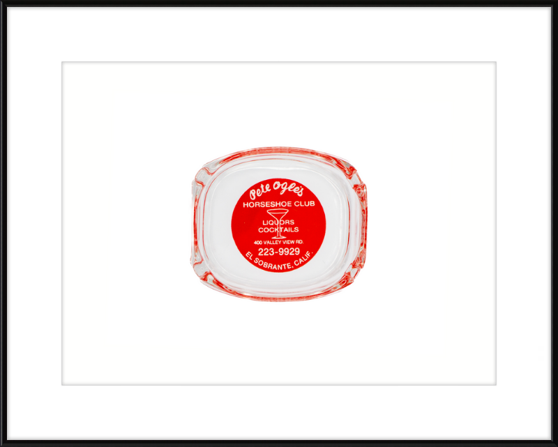 Pete Ogle's Horseshoe Club Ashtray Wall Art