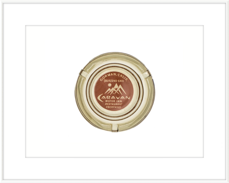 Caravan Motor Inn Ashtray Wall Art