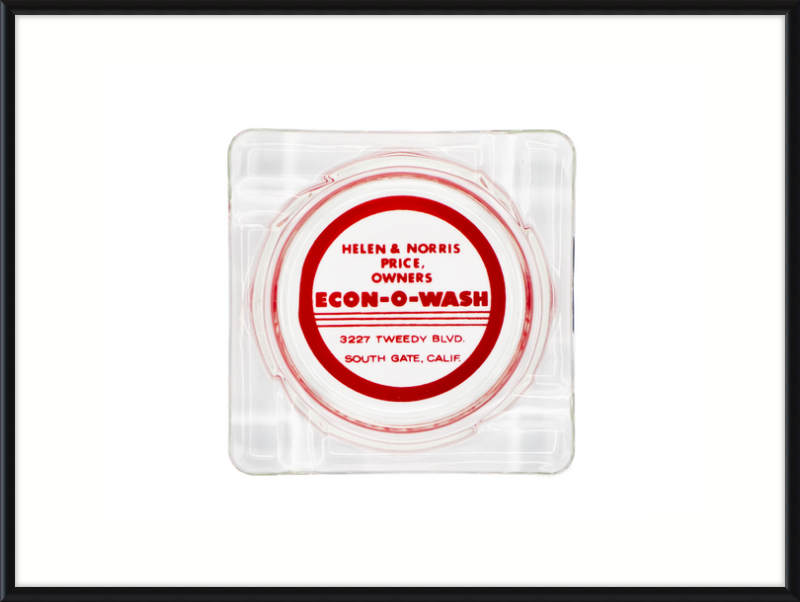 Econ-O-Wash Ashtray Wall Art
