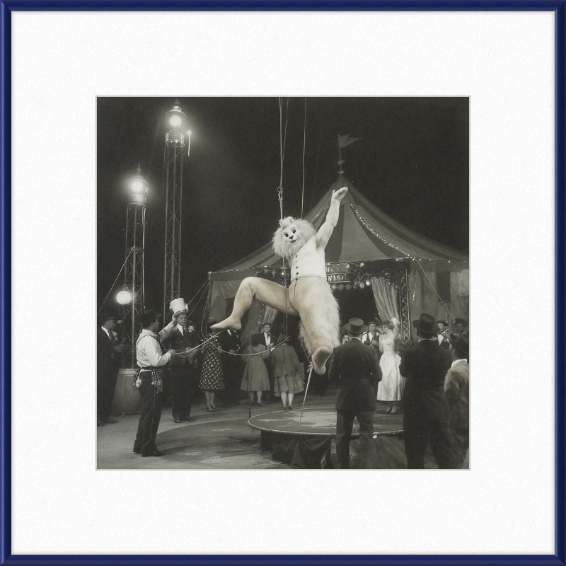 1900's Circus Oddity Framed Wall Art