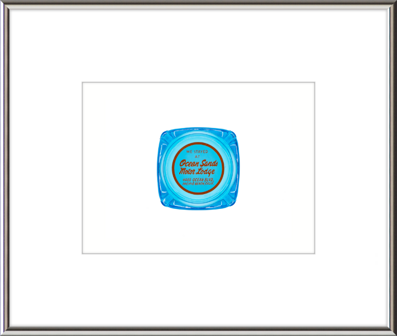 Ocean Sands Motor Lodge Ashtray Wall Art
