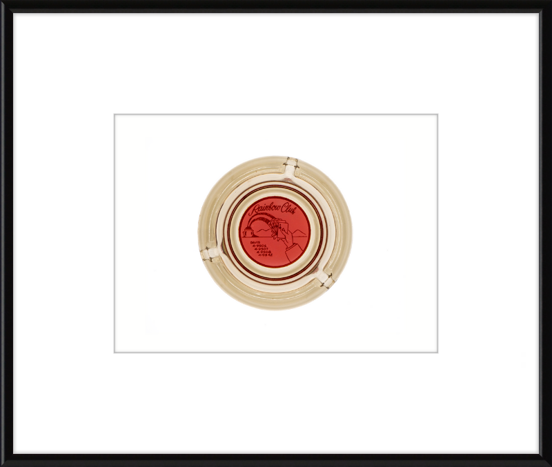 Rainbow Club Ashtray Wall Art