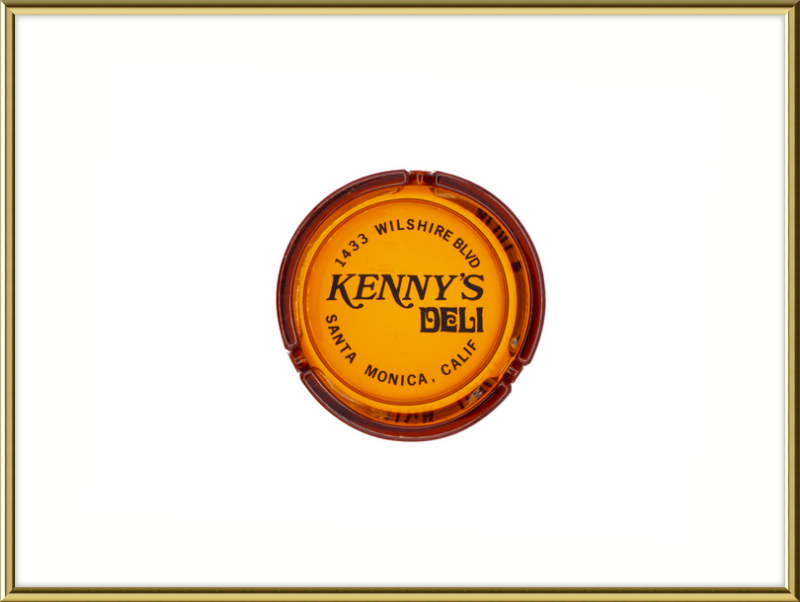 Kenny's Deli Ashtray Wall Art