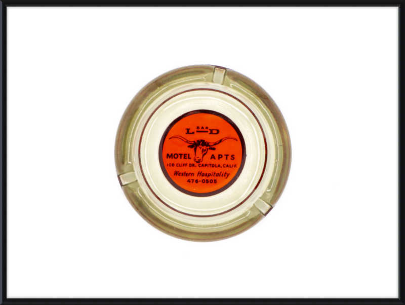 Bar L-D Motel Apts Ashtray Wall Art