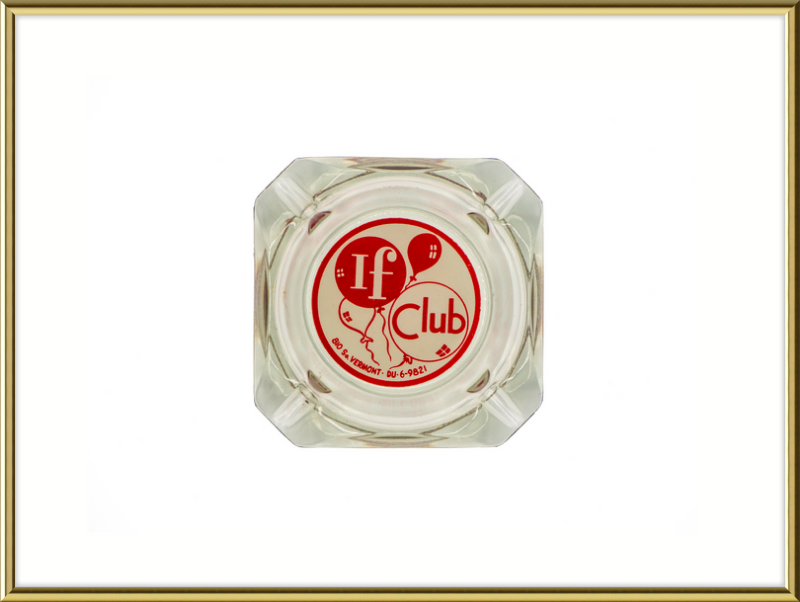 If Club Ashtray Wall Art