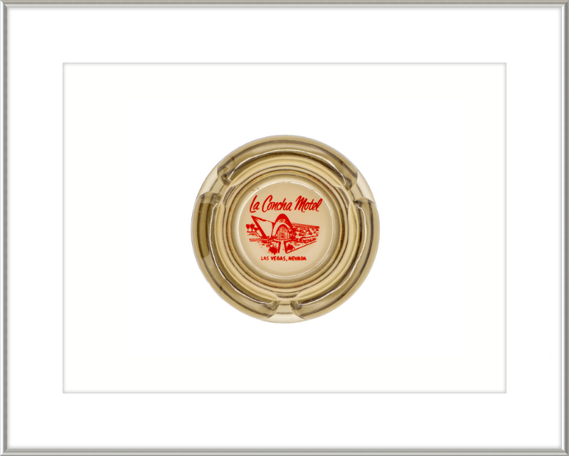 La Concha Motel Ashtray Wall Art