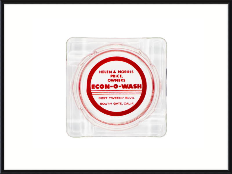 Econ-O-Wash Ashtray Wall Art