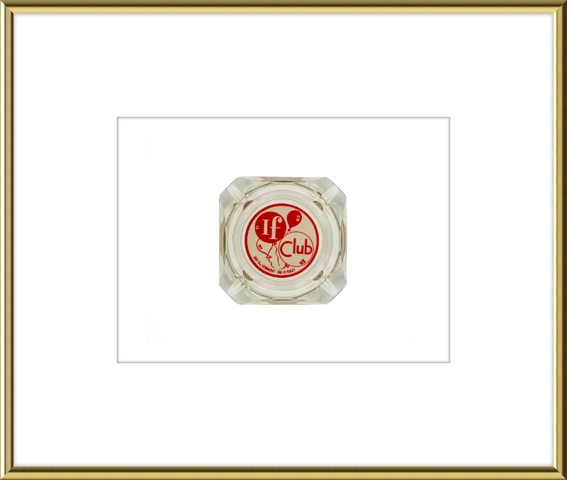 If Club Ashtray Wall Art