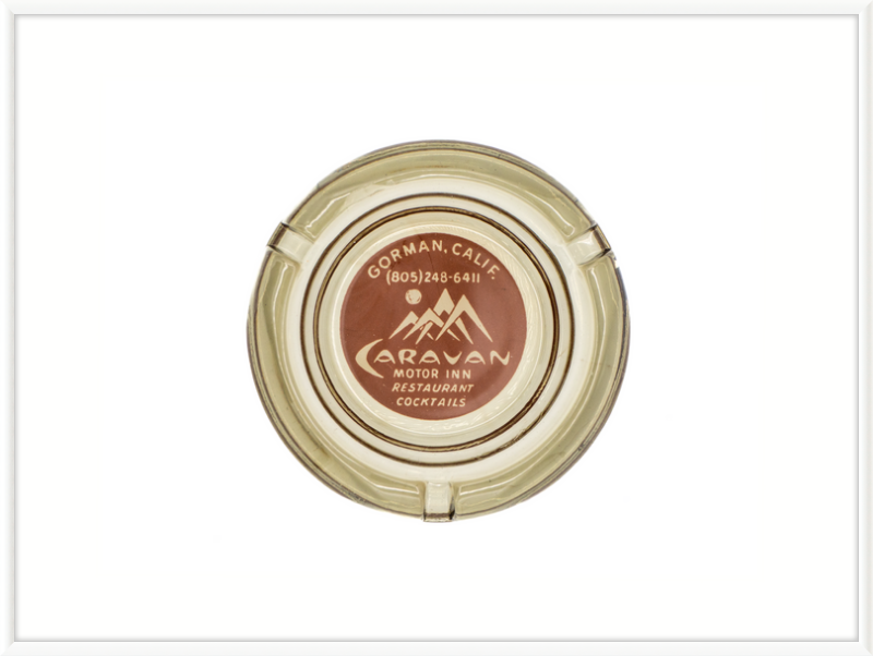 Caravan Motor Inn Ashtray Wall Art