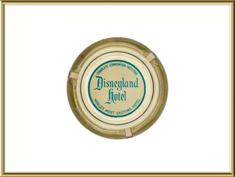 Disneyland Hotel Ashtray Wall Art