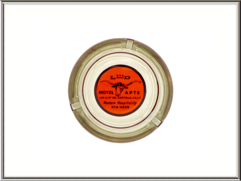 L Bar D Motel Apts Ashtray Wall Art