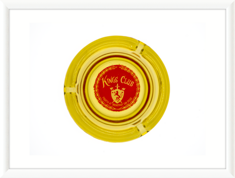 Kings Club Ashtray Wall Art