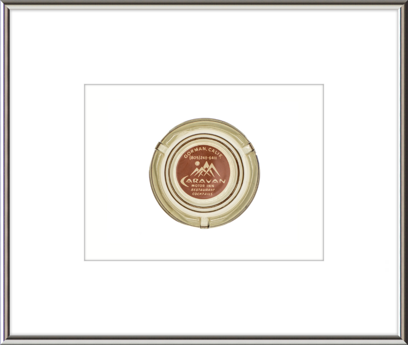 Caravan Motor Inn Ashtray Wall Art
