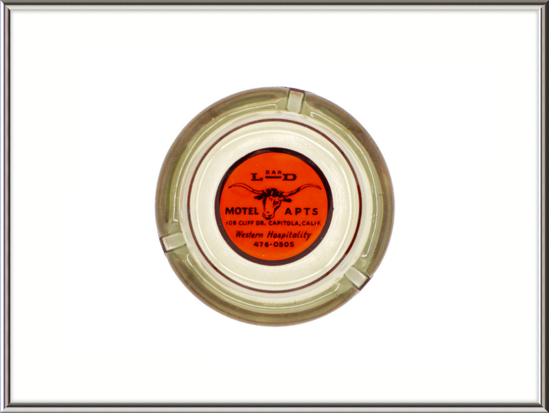L Bar D Motel Apts Ashtray Wall Art