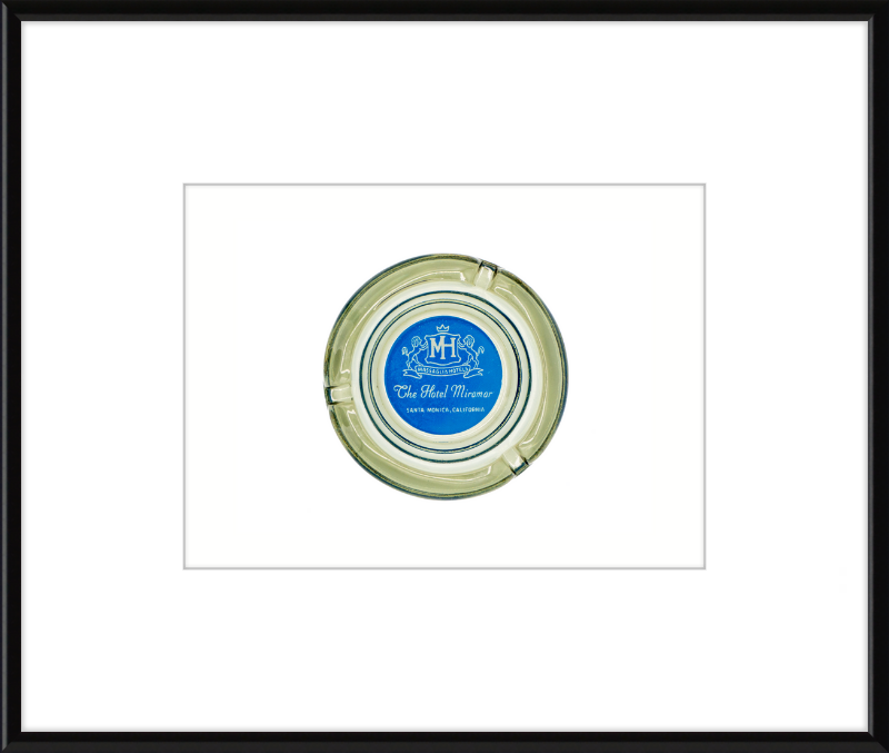 The Hotel Miramar Ashtray Wall Art