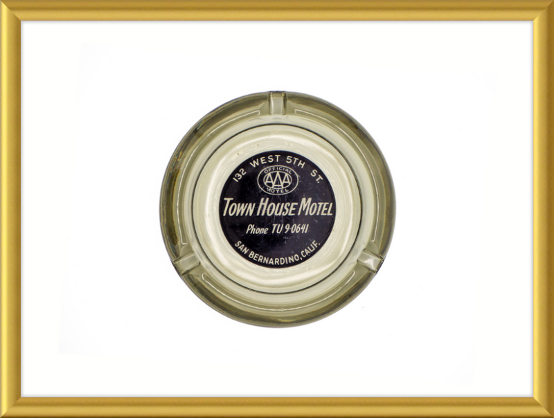 Town House Motel Ashtray Wall Art
