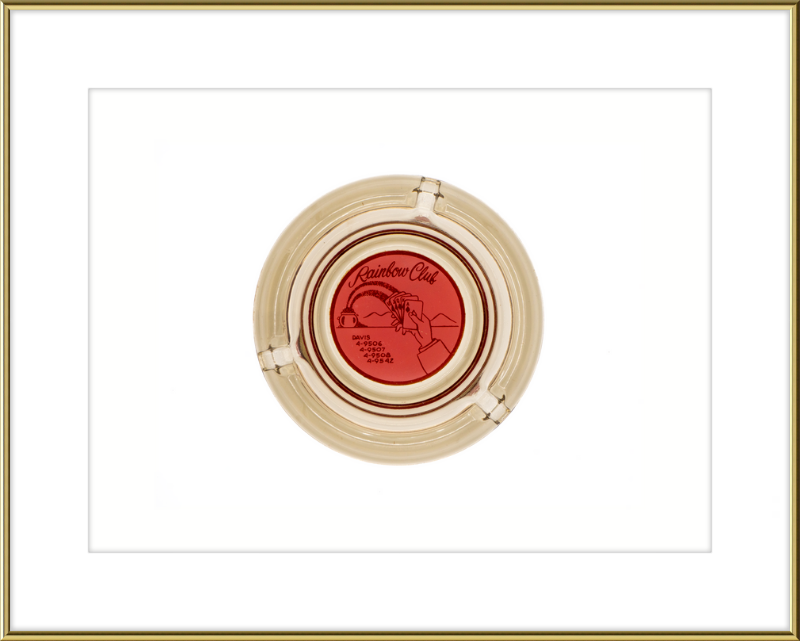 Rainbow Club Ashtray Wall Art