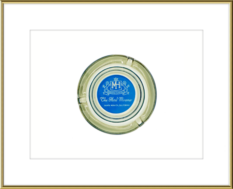 The Hotel Miramar Ashtray Wall Art