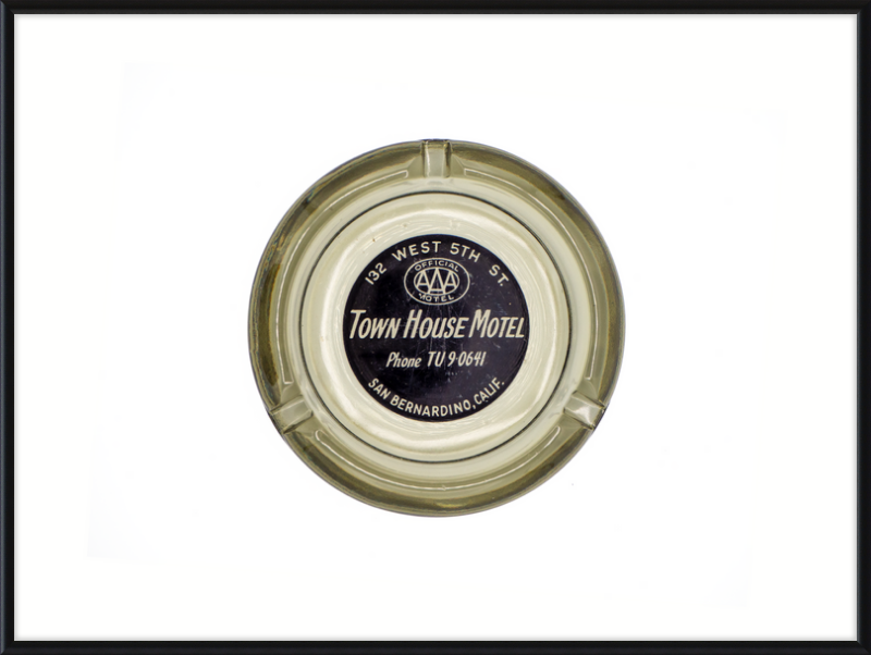 Town House Motel Ashtray Wall Art