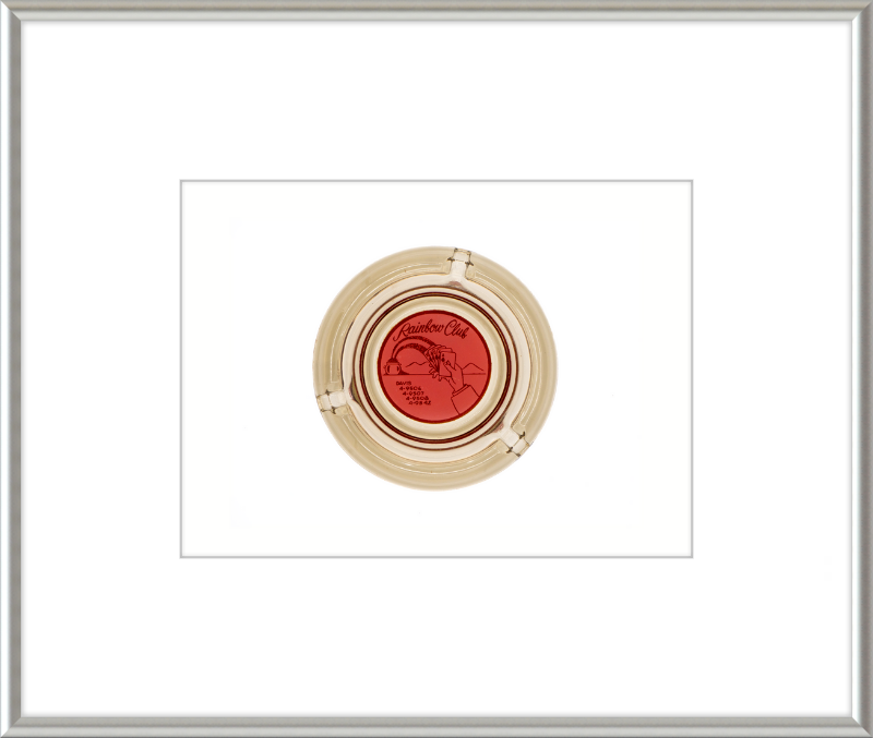 Rainbow Club Ashtray Wall Art