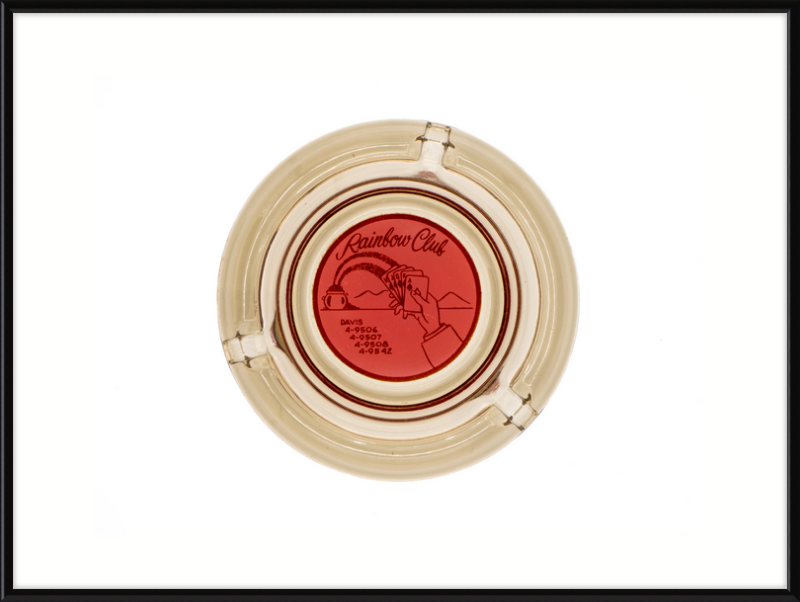 Rainbow Club Ashtray Wall Art