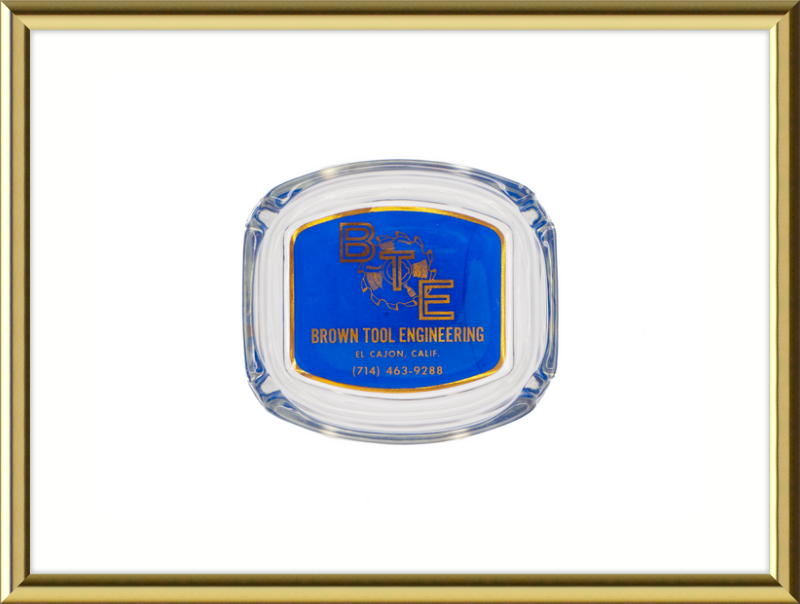 Brown Tool Engineering Ashtray Wall Art