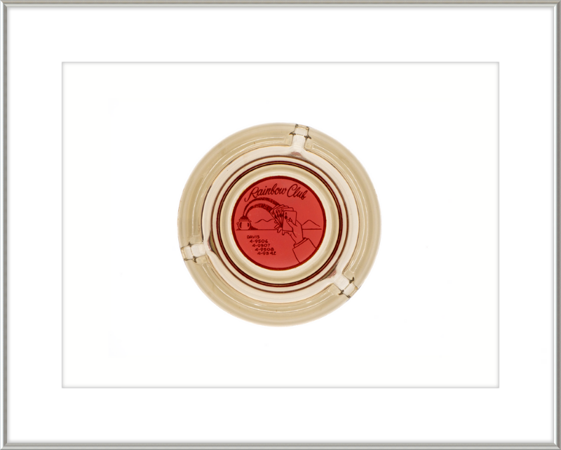 Rainbow Club Ashtray Wall Art