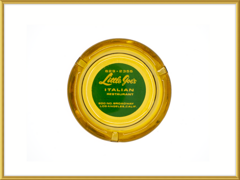 Little Joe's Italian Restaurant Ashtray Wall Art