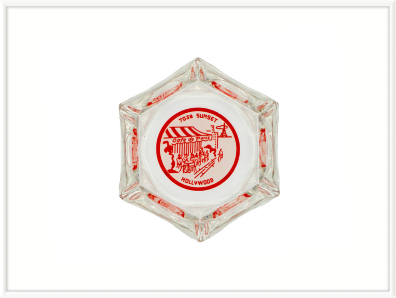 Cafe de Paris Ashtray Wall Art